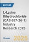 L-Lysine Dihydrochloride (CAS 657-26-1) Industry Research 2025: Global and Regional Market Trends 2019-2024 and Forecast to 2029 - Product Thumbnail Image