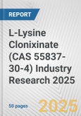 L-Lysine Clonixinate (CAS 55837-30-4) Industry Research 2025: Global and Regional Market Trends 2019-2024 and Forecast to 2029- Product Image