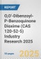 O,O'-Dibenzoyl-P-Benzoquinone Dioxime (CAS 120-52-5) Industry Research 2025: Global and Regional Market Trends 2019-2024 and Forecast to 2029 - Product Image