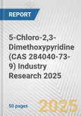 5-Chloro-2,3-Dimethoxypyridine (CAS 284040-73-9) Industry Research 2025: Global and Regional Market Trends 2019-2024 and Forecast to 2029- Product Image
