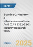 5-Amino-2-Hydroxy-3-Nitrobenzenesulfonic Acid (CAS 6362-52-3) Industry Research 2025: Global and Regional Market Trends 2019-2024 and Forecast to 2029- Product Image