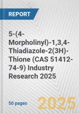 5-(4-Morpholinyl)-1,3,4-Thiadiazole-2(3H)-Thione (CAS 51412-74-9) Industry Research 2025: Global and Regional Market Trends 2019-2024 and Forecast to 2029- Product Image
