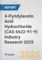 4-Pyridylacetic Acid Hydrochloride (CAS 6622-91-9) Industry Research 2025: Global and Regional Market Trends 2019-2024 and Forecast to 2029 - Product Thumbnail Image
