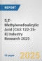 5,5'-Methylenedisalicylic Acid (CAS 122-25-8) Industry Research 2025: Global and Regional Market Trends 2019-2024 and Forecast to 2029 - Product Thumbnail Image