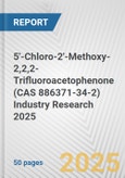 5'-Chloro-2'-Methoxy-2,2,2-Trifluoroacetophenone (CAS 886371-34-2) Industry Research 2025: Global and Regional Market Trends 2019-2024 and Forecast to 2029- Product Image