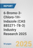 6-Bromo-3-Chloro-1H-Indazole (CAS 885271-78-3) Industry Research 2025: Global and Regional Market Trends 2019-2024 and Forecast to 2029- Product Image