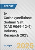 6-Carboxycellulose Sodium Salt (CAS 9069-12-9) Industry Research 2025: Global and Regional Market Trends 2019-2024 and Forecast to 2029- Product Image