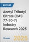 Acetyl Tributyl Citrate (CAS 77-90-7) Industry Research 2025: Global and Regional Market Trends 2019-2024 and Forecast to 2029 - Product Image