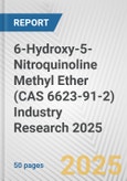 6-Hydroxy-5-Nitroquinoline Methyl Ether (CAS 6623-91-2) Industry Research 2025: Global and Regional Market Trends 2019-2024 and Forecast to 2029- Product Image