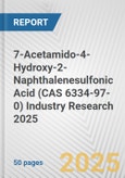 7-Acetamido-4-Hydroxy-2-Naphthalenesulfonic Acid (CAS 6334-97-0) Industry Research 2025: Global and Regional Market Trends 2019-2024 and Forecast to 2029- Product Image