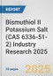 Bismuthiol II Potassium Salt (CAS 6336-51-2) Industry Research 2025: Global and Regional Market Trends 2019-2024 and Forecast to 2029 - Product Thumbnail Image
