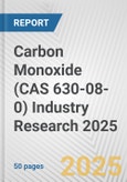 Carbon Monoxide (CAS 630-08-0) Industry Research 2025: Global and Regional Market Trends 2019-2024 and Forecast to 2029- Product Image