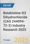 Betahistine-D3 Dihydrochloride (CAS 244094-72-2) Industry Research 2025: Global and Regional Market Trends 2019-2024 and Forecast to 2029 - Product Image