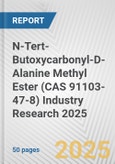 N-Tert-Butoxycarbonyl-D-Alanine Methyl Ester (CAS 91103-47-8) Industry Research 2025: Global and Regional Market Trends 2019-2024 and Forecast to 2029- Product Image
