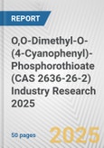 O,O-Dimethyl-O-(4-Cyanophenyl)-Phosphorothioate (CAS 2636-26-2) Industry Research 2025: Global and Regional Market Trends 2019-2024 and Forecast to 2029- Product Image