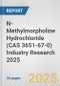 N-Methylmorpholine Hydrochloride (CAS 3651-67-0) Industry Research 2025: Global and Regional Market Trends 2019-2024 and Forecast to 2029 - Product Image