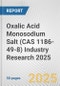 Oxalic Acid Monosodium Salt (CAS 1186-49-8) Industry Research 2025: Global and Regional Market Trends 2019-2024 and Forecast to 2029 - Product Thumbnail Image