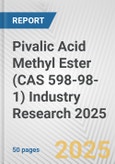 Pivalic Acid Methyl Ester (CAS 598-98-1) Industry Research 2025: Global and Regional Market Trends 2019-2024 and Forecast to 2029- Product Image