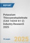 Potassium Thiocyanatoplatinate (CAS 14244-61-2) Industry Research 2025: Global and Regional Market Trends 2019-2024 and Forecast to 2029 - Product Image