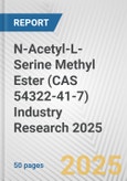 N-Acetyl-L-Serine Methyl Ester (CAS 54322-41-7) Industry Research 2025: Global and Regional Market Trends 2019-2024 and Forecast to 2029- Product Image