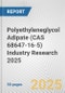Polyethyleneglycol Adipate (CAS 68647-16-5) Industry Research 2025: Global and Regional Market Trends 2019-2024 and Forecast to 2029 - Product Thumbnail Image