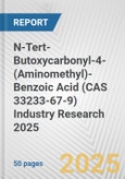 N-Tert-Butoxycarbonyl-4-(Aminomethyl)-Benzoic Acid (CAS 33233-67-9) Industry Research 2025: Global and Regional Market Trends 2019-2024 and Forecast to 2029- Product Image