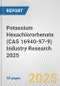 Potassium Hexachlororhenate (CAS 16940-97-9) Industry Research 2025: Global and Regional Market Trends 2019-2024 and Forecast to 2029 - Product Thumbnail Image