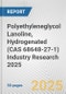 Polyethyleneglycol Lanoline, Hydrogenated (CAS 68648-27-1) Industry Research 2025: Global and Regional Market Trends 2019-2024 and Forecast to 2029 - Product Image