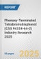 Phenoxy-Terminated Tetrabromobisphenol (CAS 94334-64-2) Industry Research 2025: Global and Regional Market Trends 2019-2024 and Forecast to 2029 - Product Thumbnail Image