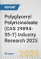 Polyglyceryl Polyricinoleate (CAS 29894-35-7) Industry Research 2025: Global and Regional Market Trends 2019-2024 and Forecast to 2029 - Product Thumbnail Image