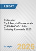 Potassium Cyclohexyltrifluoroborate (CAS 446065-11-8) Industry Research 2025: Global and Regional Market Trends 2019-2024 and Forecast to 2029- Product Image