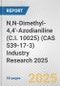 N,N-Dimethyl-4,4'-Azodianiline (C.I. 10025) (CAS 539-17-3) Industry Research 2025: Global and Regional Market Trends 2019-2024 and Forecast to 2029 - Product Image