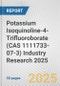 Potassium Isoquinoline-4-Trifluoroborate (CAS 1111733-07-3) Industry Research 2025: Global and Regional Market Trends 2019-2024 and Forecast to 2029 - Product Thumbnail Image