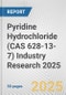 Pyridine Hydrochloride (CAS 628-13-7) Industry Research 2025: Global and Regional Market Trends 2019-2024 and Forecast to 2029 - Product Thumbnail Image