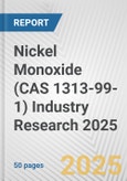 Nickel Monoxide (CAS 1313-99-1) Industry Research 2025: Global and Regional Market Trends 2019-2024 and Forecast to 2029- Product Image