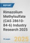 Rimazolium Methylsulfate (CAS 28610-84-6) Industry Research 2025: Global and Regional Market Trends 2019-2024 and Forecast to 2029 - Product Image