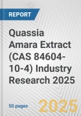 Quassia Amara Extract (CAS 84604-10-4) Industry Research 2025: Global and Regional Market Trends 2019-2024 and Forecast to 2029- Product Image