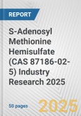 S-Adenosyl Methionine Hemisulfate (CAS 87186-02-5) Industry Research 2025: Global and Regional Market Trends 2019-2024 and Forecast to 2029- Product Image