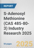 S-Adenosyl Methionine (CAS 485-80-3) Industry Research 2025: Global and Regional Market Trends 2019-2024 and Forecast to 2029- Product Image
