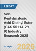 Sec-Pentylmalonic Acid Diethyl Ester (CAS 55114-29-9) Industry Research 2025: Global and Regional Market Trends 2019-2024 and Forecast to 2029- Product Image