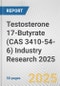 Testosterone 17-Butyrate (CAS 3410-54-6) Industry Research 2025: Global and Regional Market Trends 2019-2024 and Forecast to 2029 - Product Image