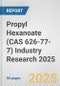 Propyl Hexanoate (CAS 626-77-7) Industry Research 2025: Global and Regional Market Trends 2019-2024 and Forecast to 2029 - Product Thumbnail Image