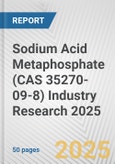 Sodium Acid Metaphosphate (CAS 35270-09-8) Industry Research 2025: Global and Regional Market Trends 2019-2024 and Forecast to 2029- Product Image