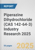 Piperazine Dihydrochloride (CAS 142-64-3) Industry Research 2025: Global and Regional Market Trends 2019-2024 and Forecast to 2029- Product Image