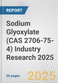 Sodium Glyoxylate (CAS 2706-75-4) Industry Research 2025: Global and Regional Market Trends 2019-2024 and Forecast to 2029- Product Image