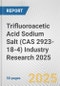 Trifluoroacetic Acid Sodium Salt (CAS 2923-18-4) Industry Research 2025: Global and Regional Market Trends 2019-2024 and Forecast to 2029 - Product Thumbnail Image