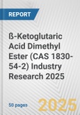 ß-Ketoglutaric Acid Dimethyl Ester (CAS 1830-54-2) Industry Research 2025: Global and Regional Market Trends 2019-2024 and Forecast to 2029- Product Image