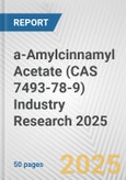 a-Amylcinnamyl Acetate (CAS 7493-78-9) Industry Research 2025: Global and Regional Market Trends 2019-2024 and Forecast to 2029- Product Image