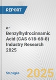 a-Benzylhydrocinnamic Acid (CAS 618-68-8) Industry Research 2025: Global and Regional Market Trends 2019-2024 and Forecast to 2029- Product Image