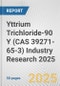 Yttrium Trichloride-90 Y (CAS 39271-65-3) Industry Research 2025: Global and Regional Market Trends 2019-2024 and Forecast to 2029 - Product Thumbnail Image